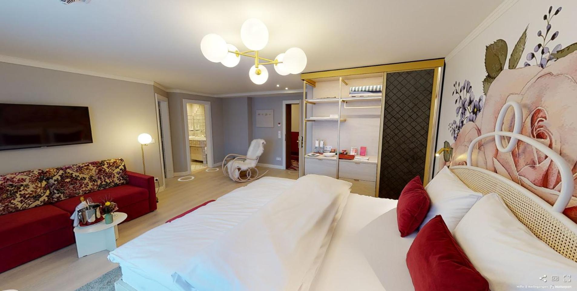 Wellnesshotel ...Liebes Rot-Flueh ハルデンゼー 部屋 写真
